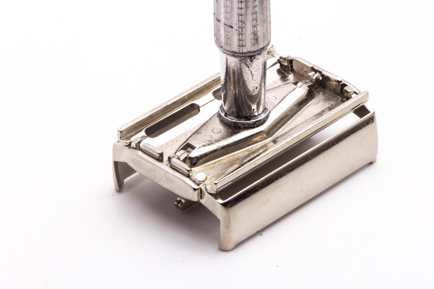 1959 D2 Gillette Blue Tip LIGHT Super Speed Safety Razor | Original Condition
