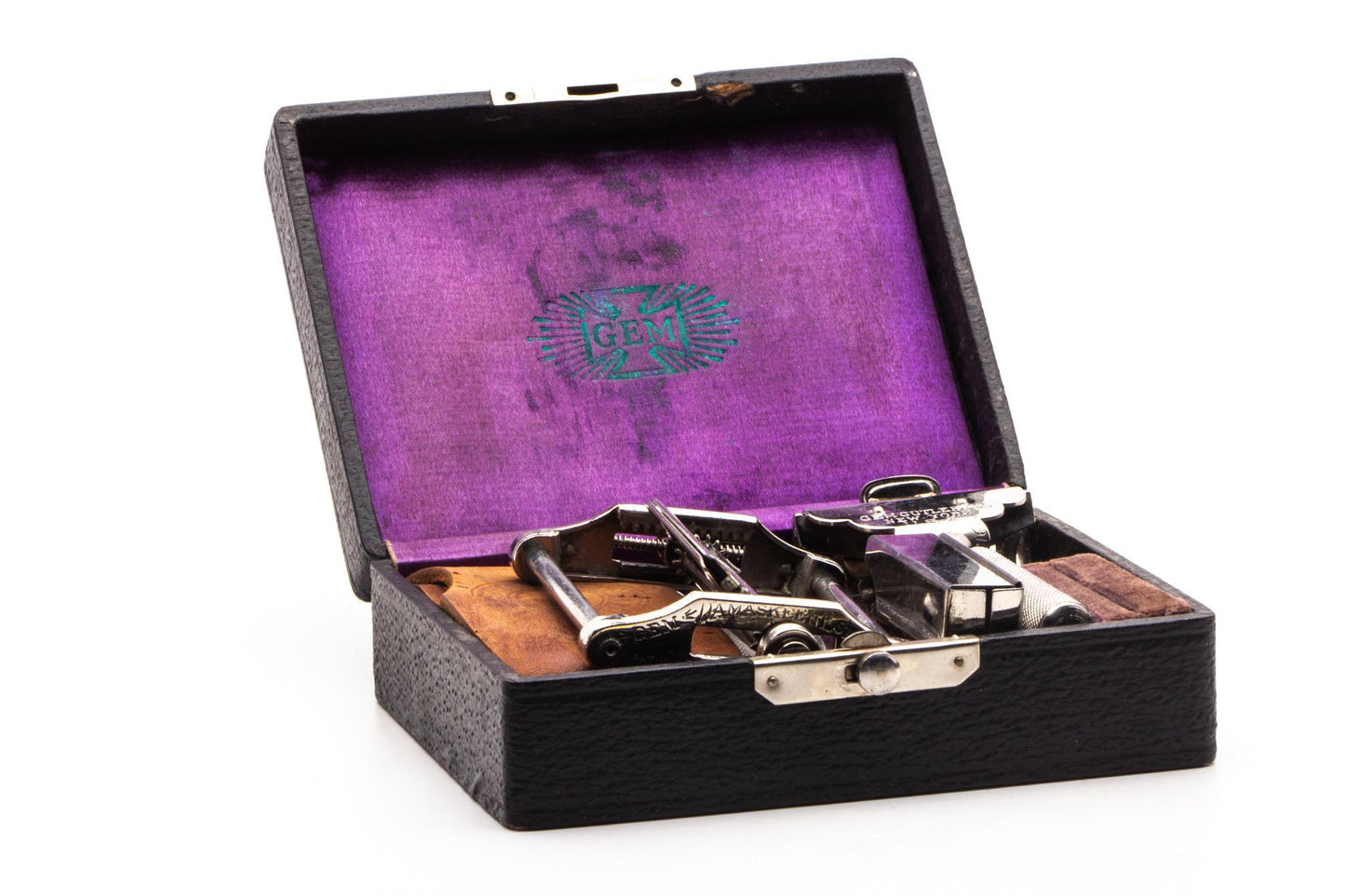 1930's Gem Single Edge Model Safety Razor Set | Original Condition
