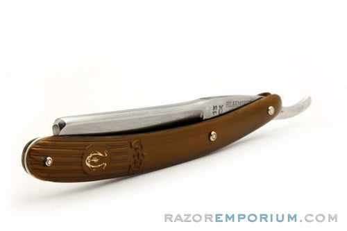 6/8" Filarmonica 13P Novodur Jose Monserrat Pou Straight Razor Hollow | Spain