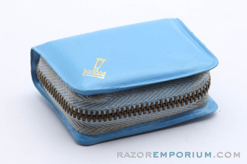 Gillette 1967 Tech Travel DE Safety Razor Marcas Regs Set