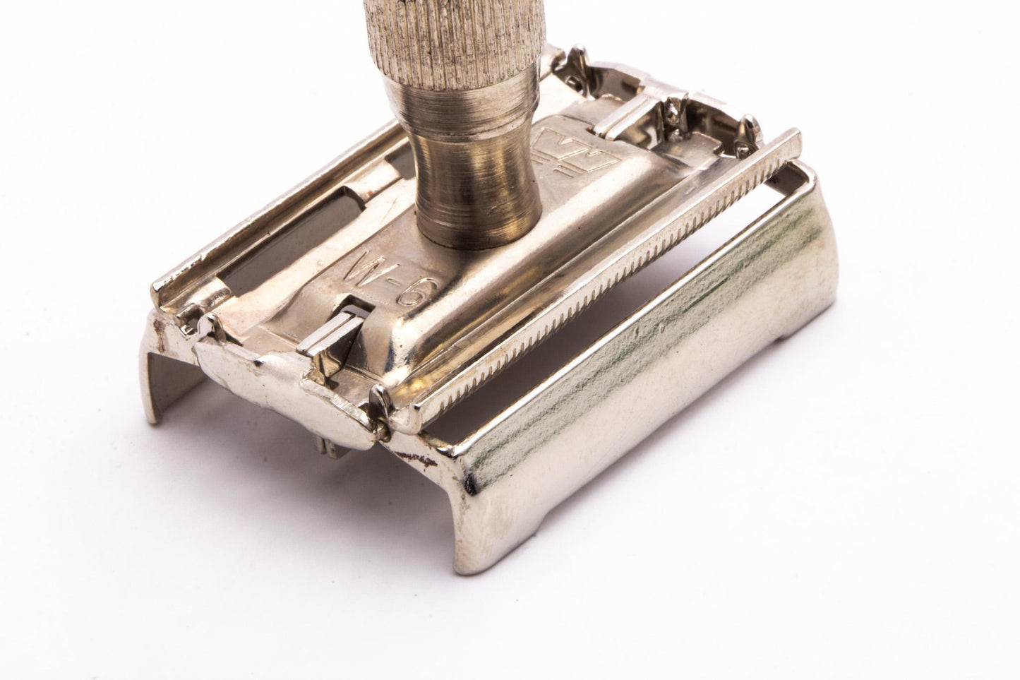 Vintage Wizamet W-6 TTO Double Edge Safety Razor Set | Original Condition