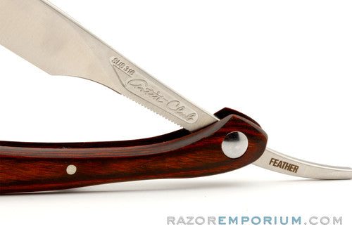 Feather Artist Club DX Folding Wood Handle Razor