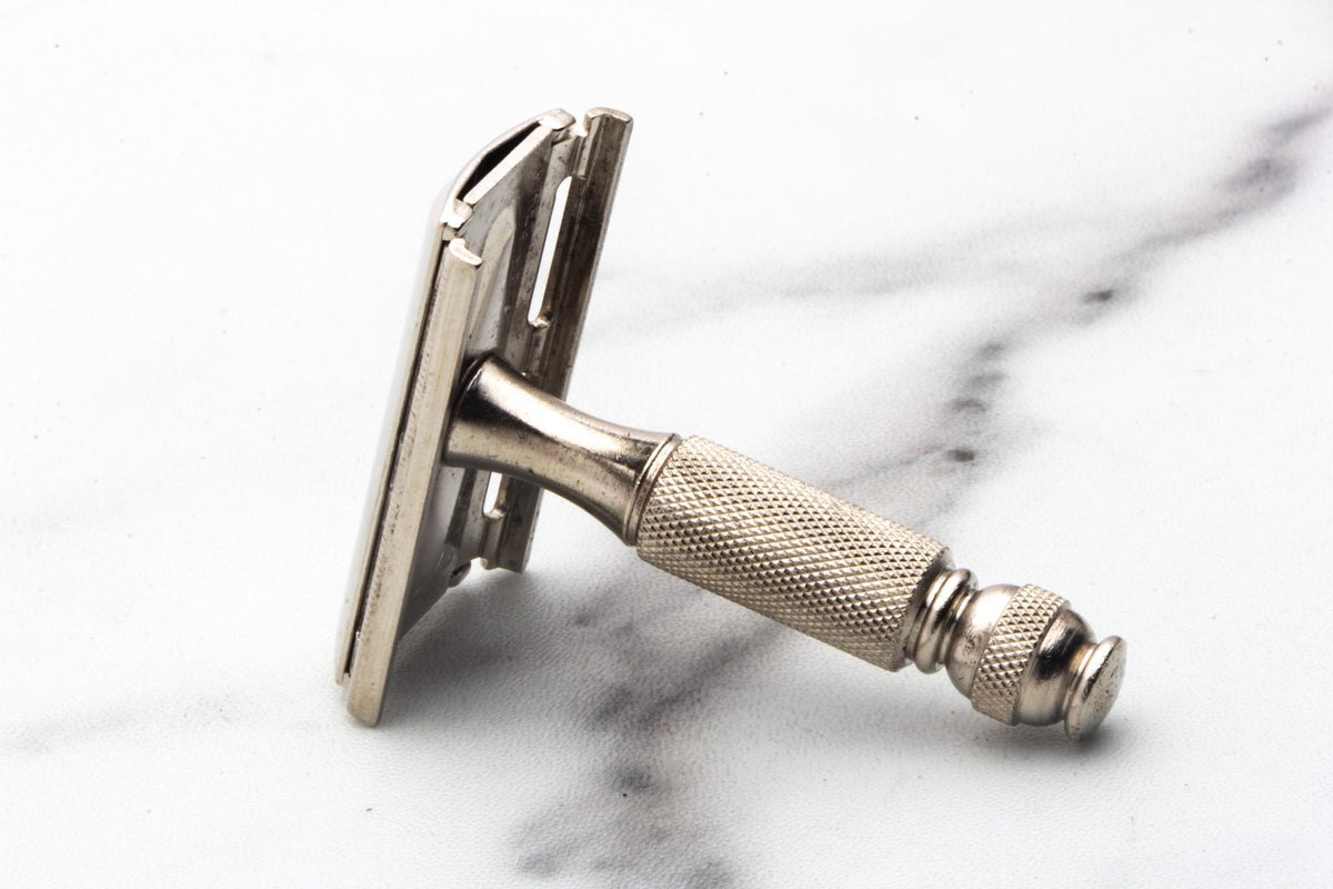 1965 K3 Gillette Ball End Tech Travel Safety Razor | Original Condition