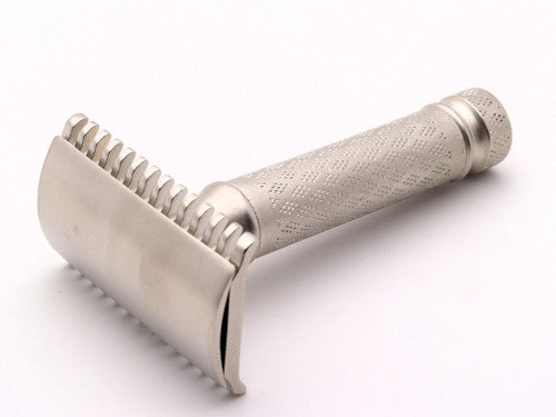 1921 Gillette New Improved Tuckaway DE Safety Razor | Factory Nickel Revamp