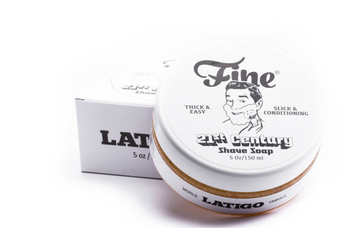 Fine Accoutrements |Latigo Shaving Soap In Tub