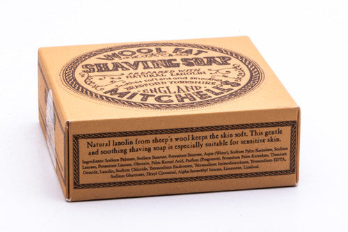 Mitchell's Wool Fat Shaving Soap Refill