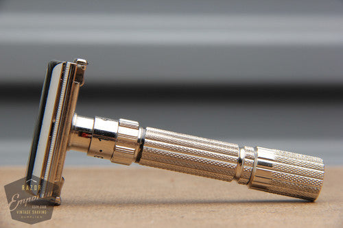 Gillette 1959 Fatboy $1.95 Adjustable DE Safety Razor E2