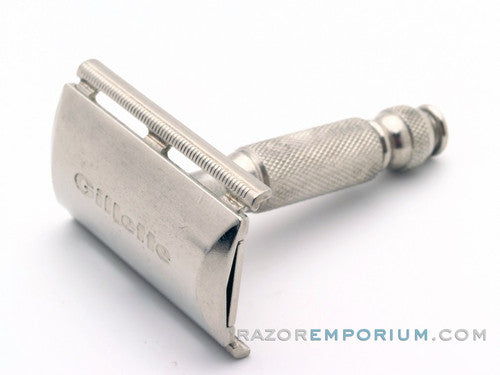 1966 L2 Gillette Travel Tech DE Safety Razor | Marcas Regs