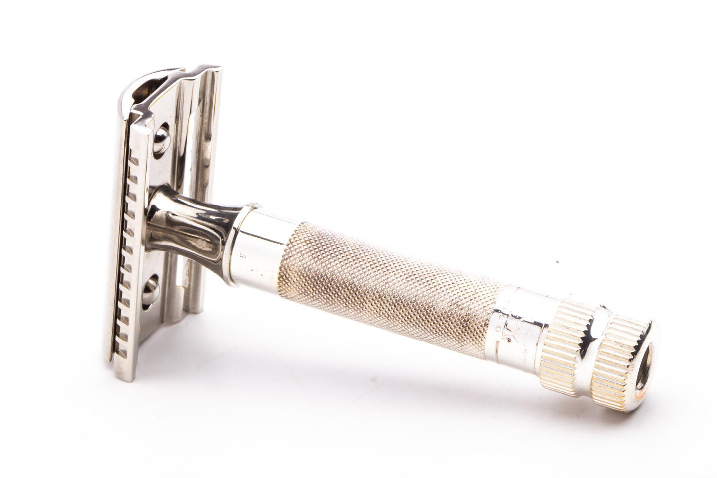 1950's J.A. Henckels Double Edge Safety Razor Set in Leather Case | Original Condition