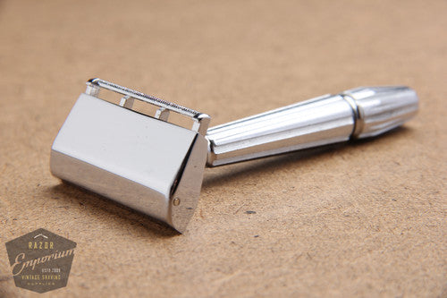 Gem 1930's Micromatic Bullet Tip Single Edge Safety Razor