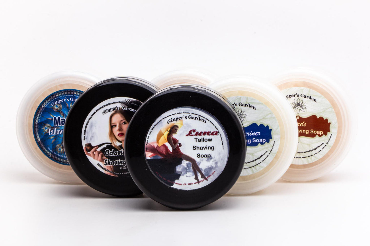 Ginger's Garden | Amerikash Vegan Shaving Soap