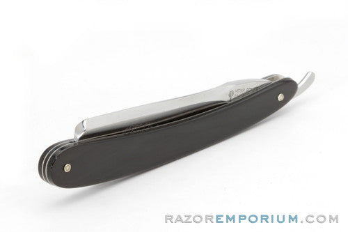 6/8" H. Boker Elite Round Point Straight Razor | Shave Ready