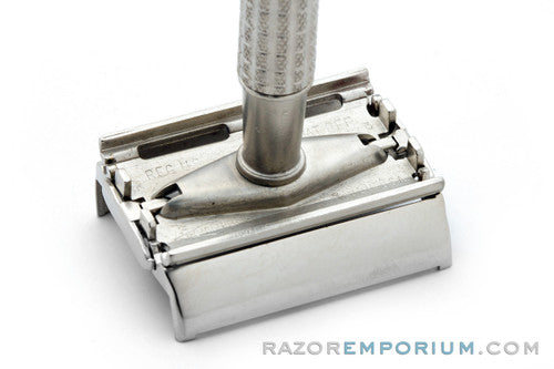 1965 K3 Gillette Flare Tip Super Speed Safety Razor | Factory Nickel Revamp