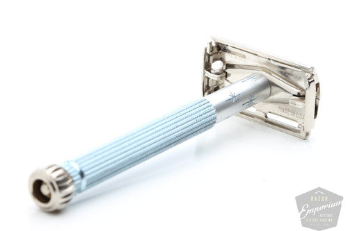 Gillette 1962 Blue Star Lady GIllette Double Edge Safety Razor