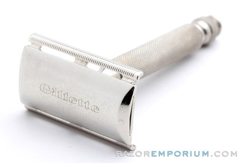 1965 Gillette Ball End Tech Razor with Logo