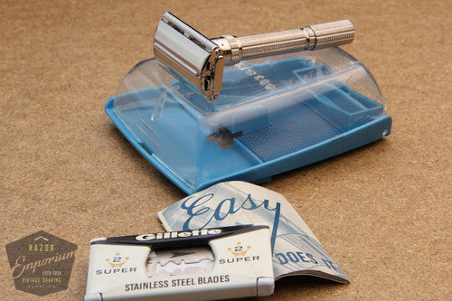Gillette 1963 Slim Adjustable Safety Razor I1 - Mint
