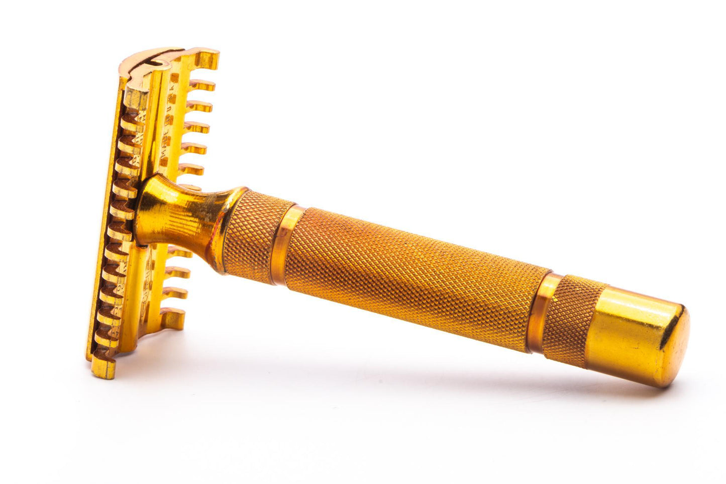 1930's Gillette NEW Long Comb Ball End Double Edge Safety Razor Set | Original Condition