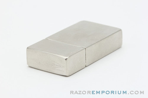 1920s Gillette Blade Bank | Satin Nickel Revamp