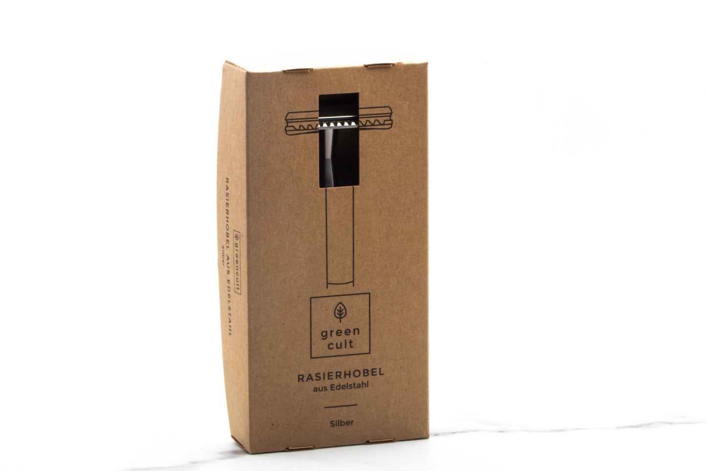 Greencult Razors | GC1.1 Stainless Steel Silver Double Edge Safety Razor