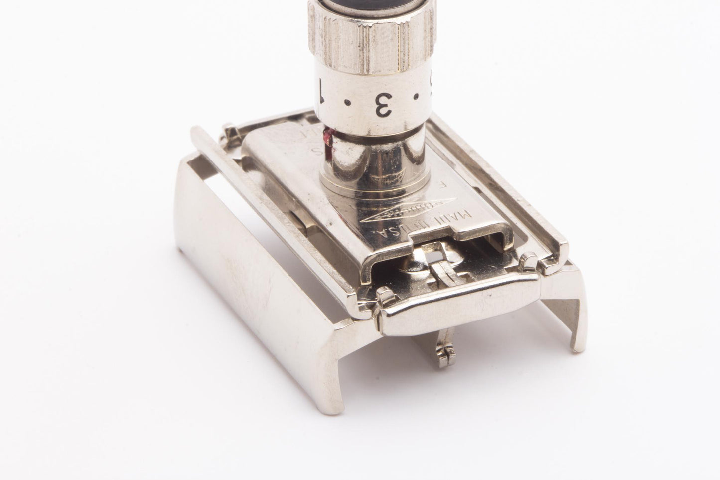 1959 E1 Gillette Fatboy Adjustable Double Edge Razor Set | Original Condition