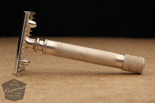 Gillette 1904 Double Ring Old Type * Silver REVAMPED