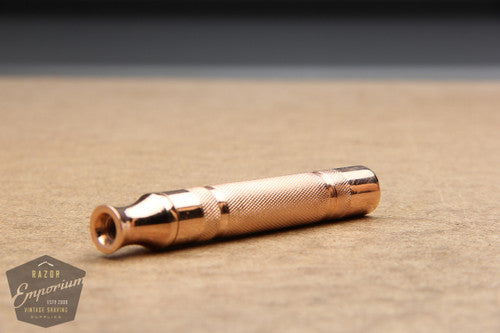 Gillette 1930's NEW Handle * Rose Gold REVAMPED