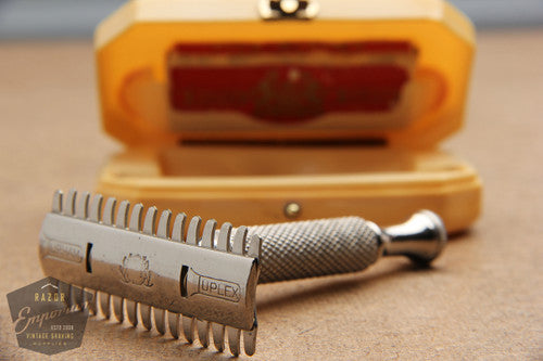Durham Duplex DE Safety Razor w/ Case