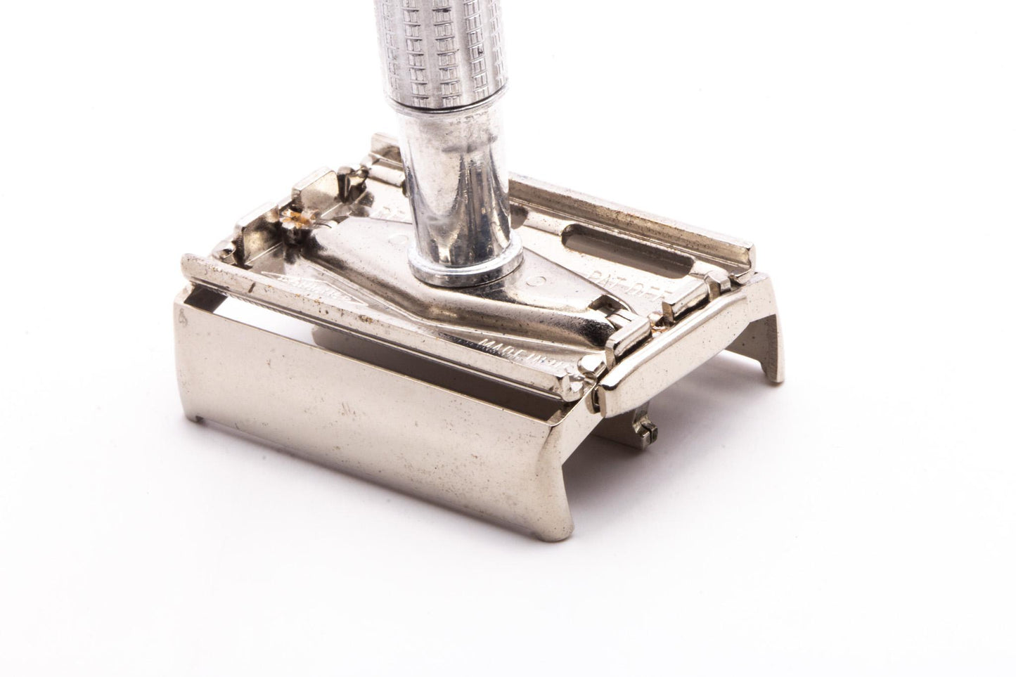 1960 E1 Gillette Light / Blue-Tip DE Super Speed Safety Razor | Original Condition