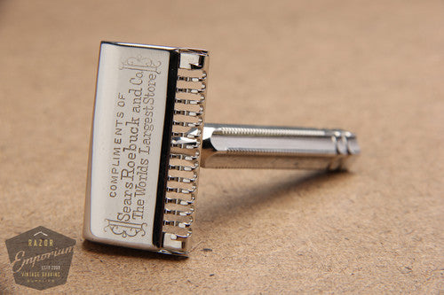 Ever-Ready 1912 Style Single Edge Safety Razor * Revamped - Nickel