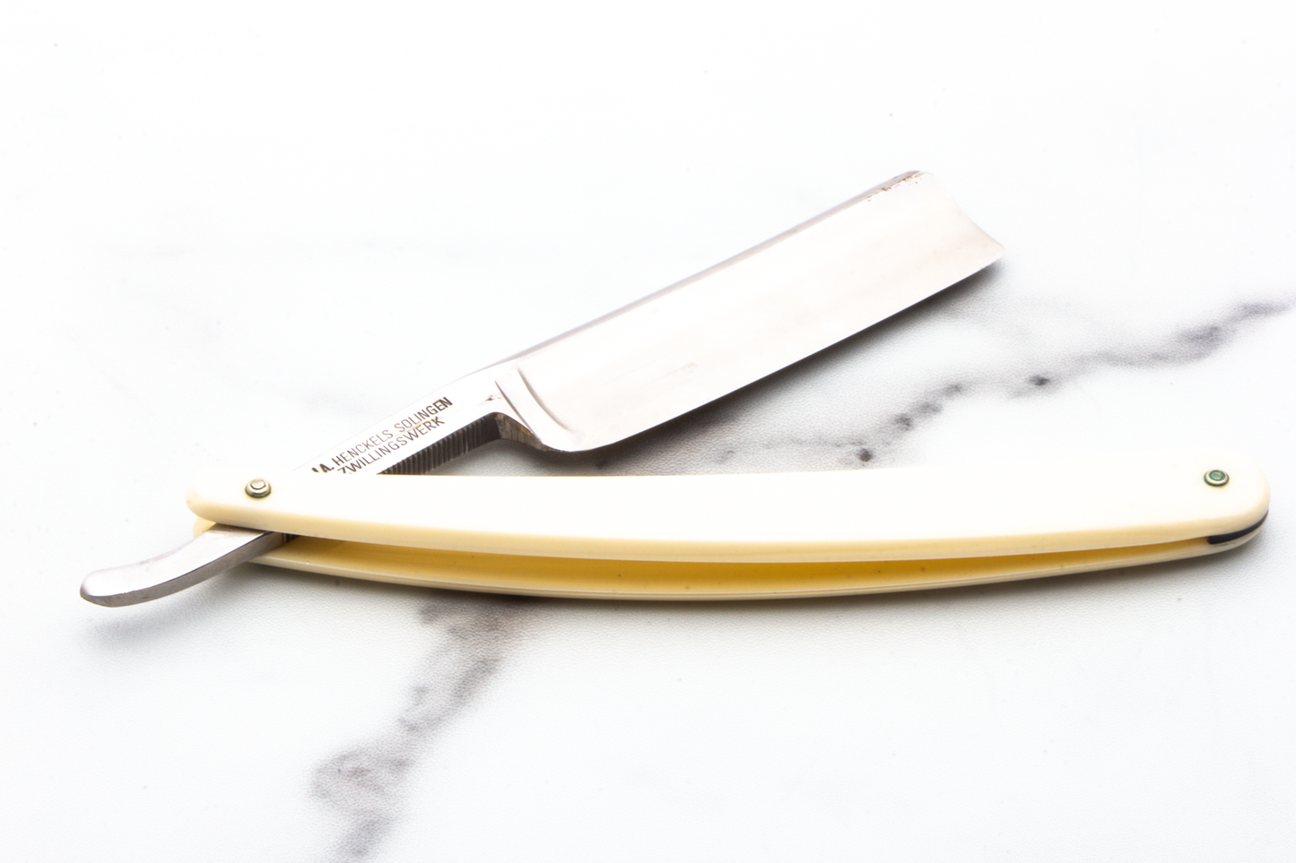 6/8" J.A. Henckels Friodur INOX Hollow Ground Straight Razor | Solingen, Germany