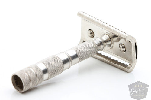 Hoffritz 1960s Travel Slant Double Edge Razor