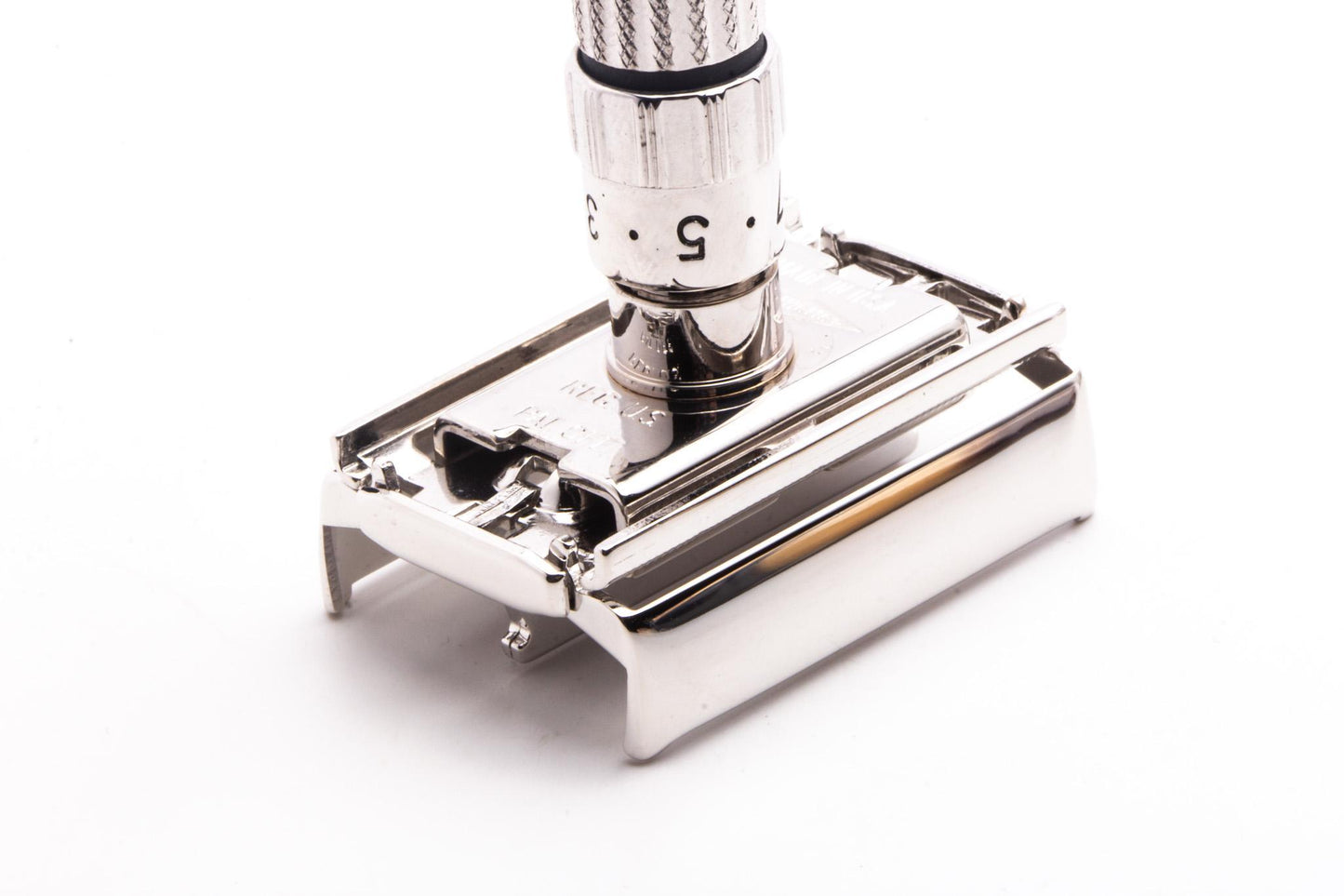 1961 G3 Gillette $1.95 Fatboy Adjustable TTO Safety Razor | Rhodium Revamp