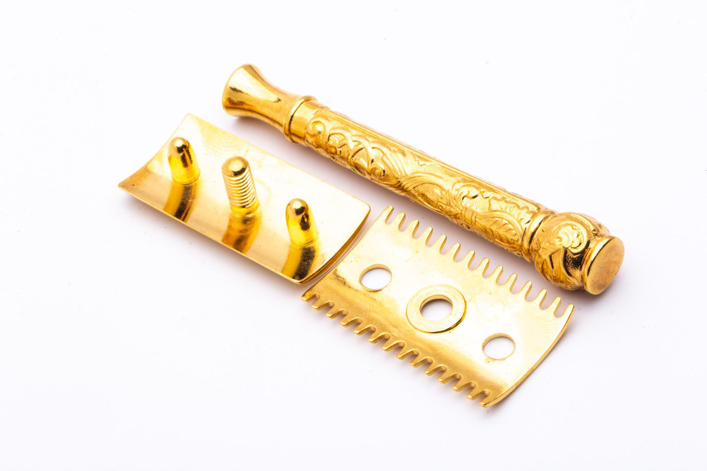1911 Gillette ABC Pocket Edition Double Edge Empire Set | 24k Gold Revamp