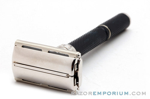 1977 Gillette Super Adjustable "Black Beauty" Safety Razor Rhodium Revamp
