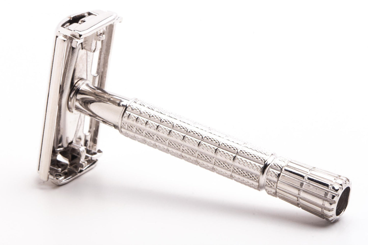 1958 D1 Gillette Super Speed Flare Tip Safety Razor | Rhodium Revamp