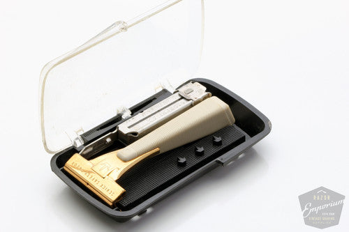 Schick 1960s Injector Cream Safety Razor | w/ Case