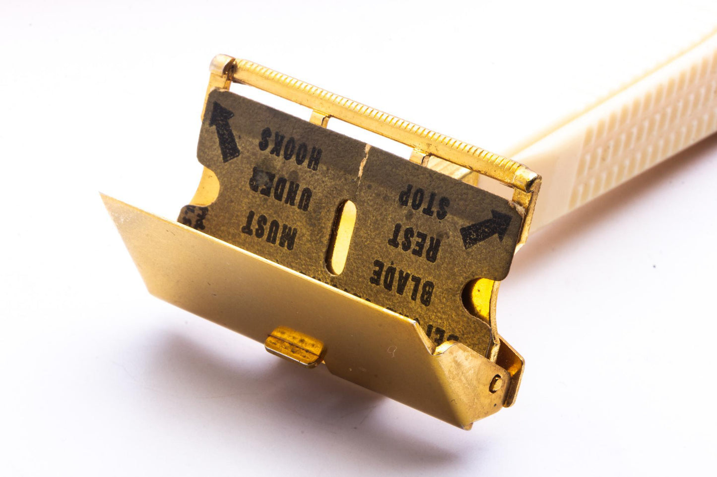 1940's Gem G-Bar Single Edge Razor Set with Blade Bank | Original Condition