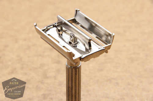 Gillette 1958 TV Super Speed DE Safety Razor - D3