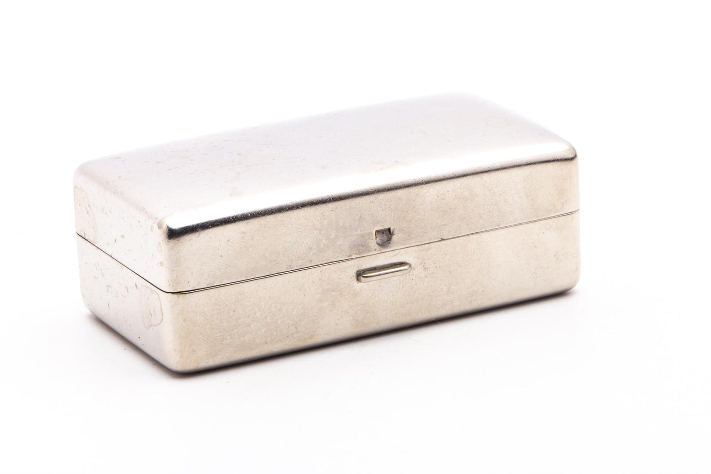 1920 Gillette Silver Single Ring Old Type Set in Metal Case | Factory Nickel Revamp