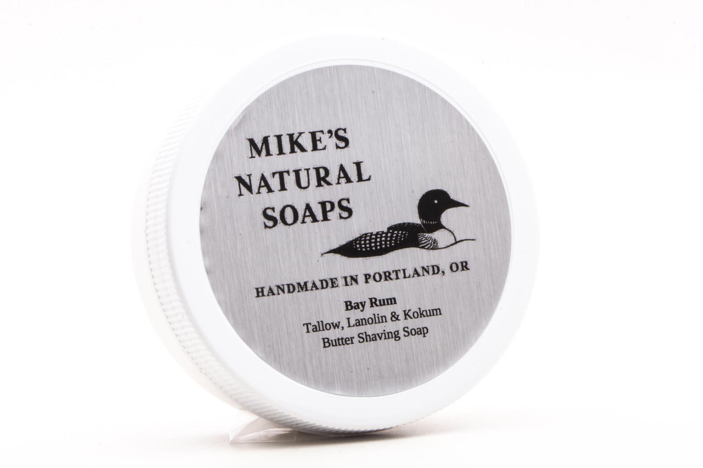 Mike's Natural Soap | Bay Rum Shaving Soap