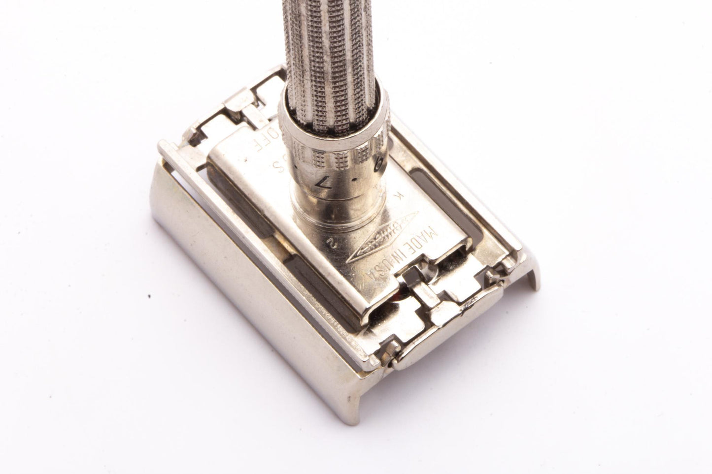 1965 K2 Gillette Slim Adjustable Safety Razor Set | Original Condition