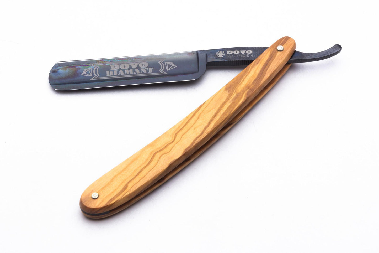 5/8" Dovo Solingen Diamant Black Blade Straight Razor