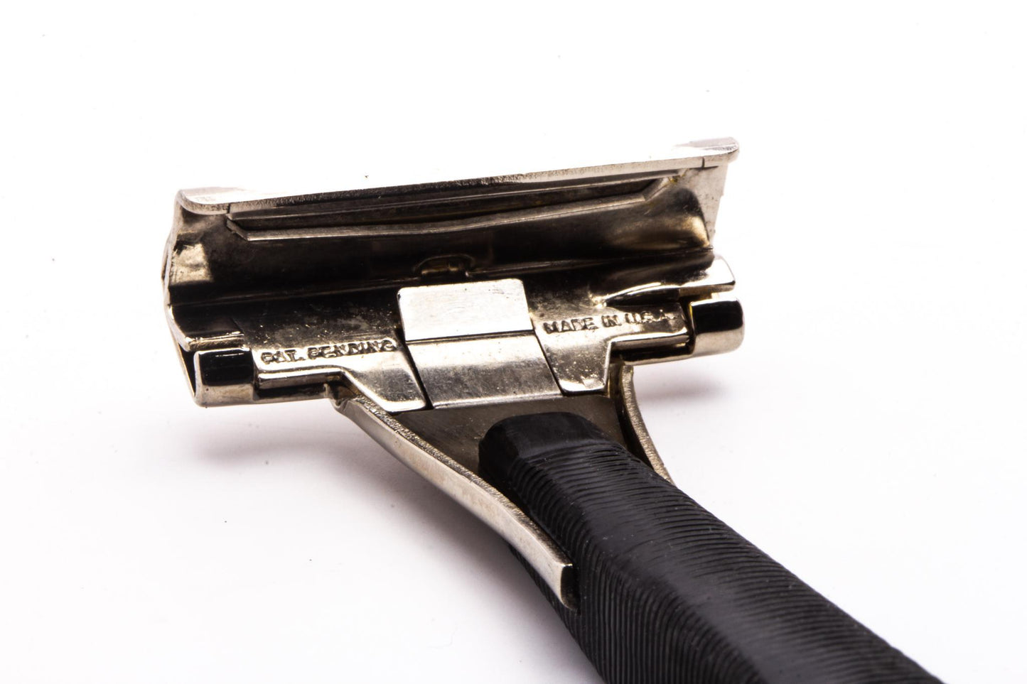 1960s Schick Injector Razor w/ Black Handle | Original Condition