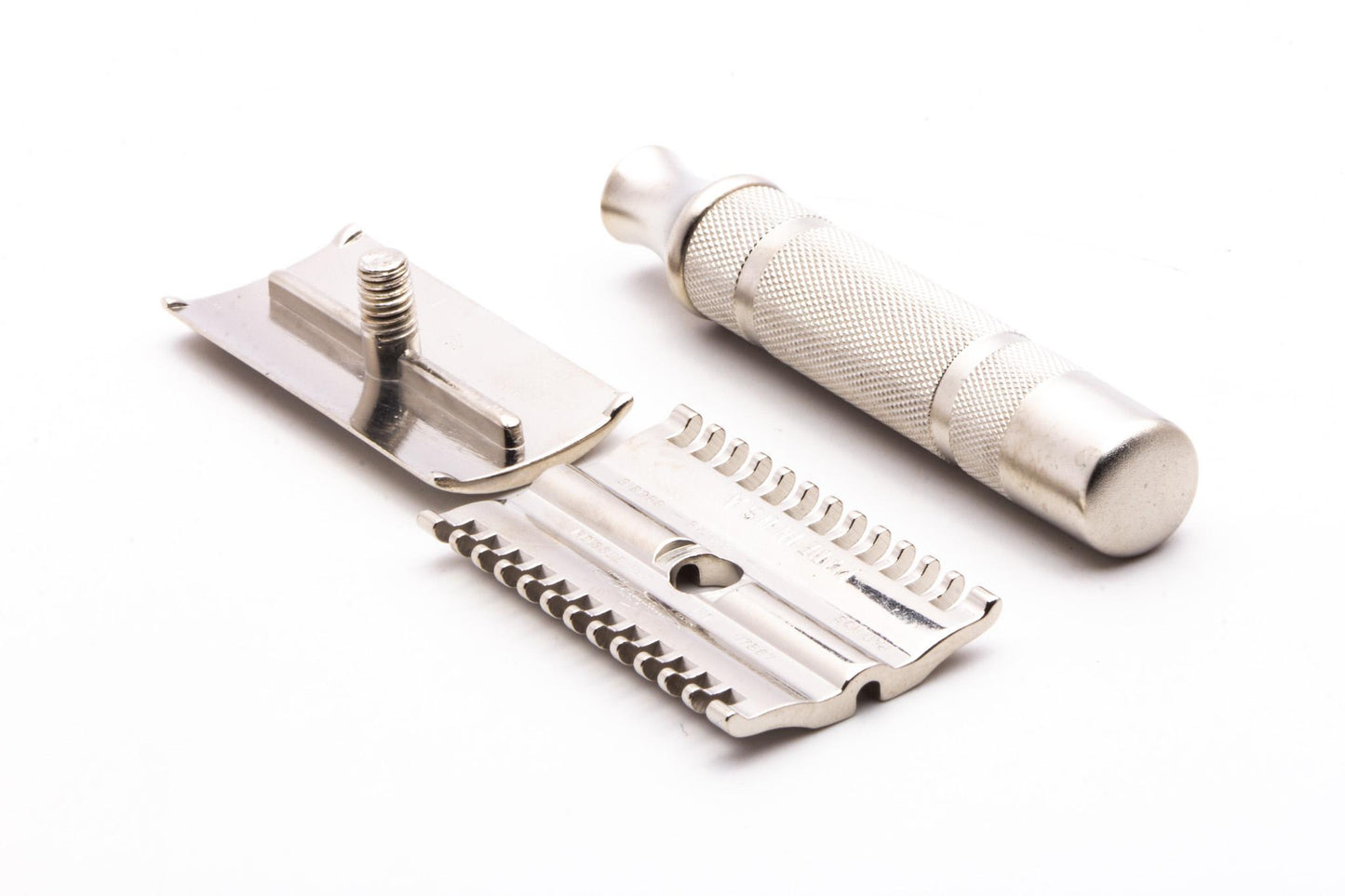1930s Gillette 'NEW' Short Comb Common Bar Safety Razor Set | Original Condition