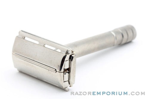 1940's Gillette Notched Super Speed DE Razor NOS