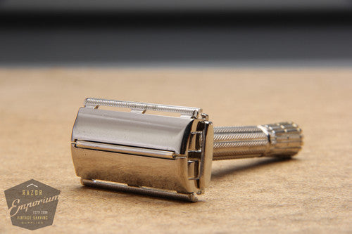 Gillette 1958 TV Super Speed DE Safety Razor -- D1