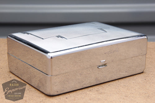 Ever-Ready 1912 Style Single Edge Safety Razor in Chrome Case
