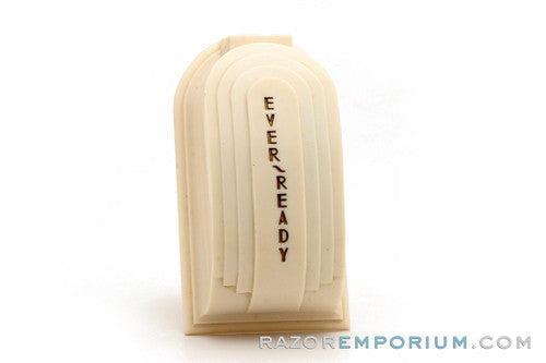 1930's Ever-Ready 1912 British Made Single Edge Safety Razor in Rare Cream Bakelite Art Deco Snap Case