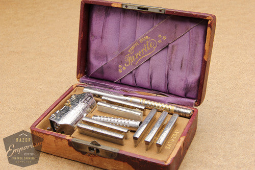 Kampfe Bros. 1900's Star Favorite 7 Day Model SE Safety Razor