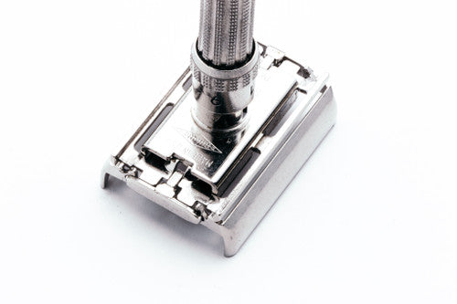 1965 K1 Gillette Slim Adjustable Double Edge Safety Razor w/ Blue Case | Original Condition